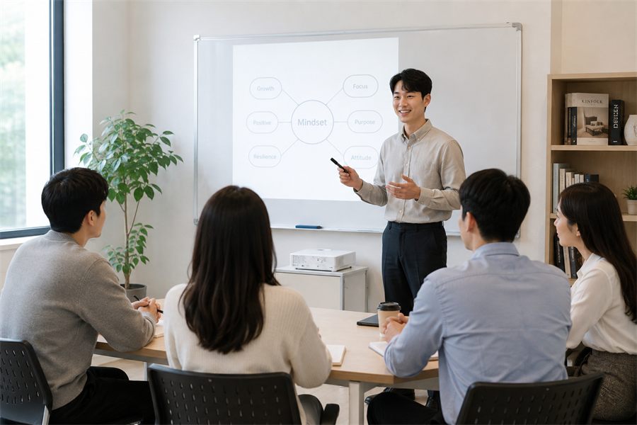 라이프코어 프로그램 강의 장면